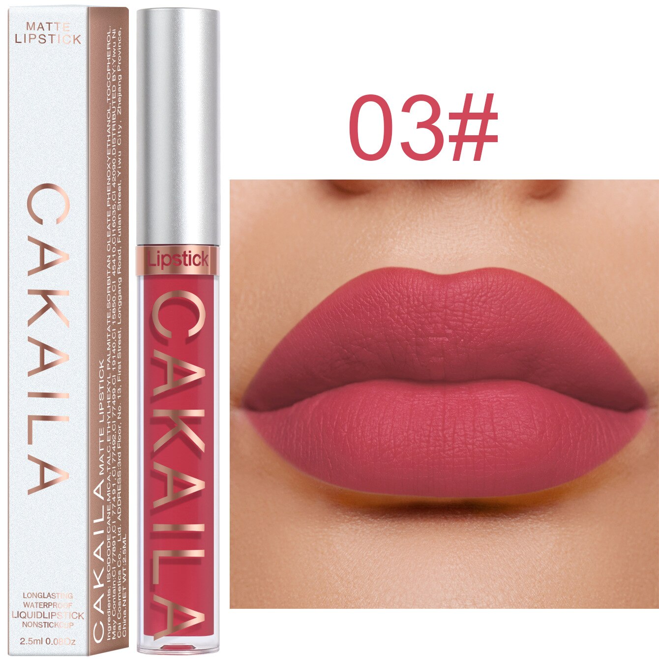 Lipstick Matte Non-stick Cup 18 Shades